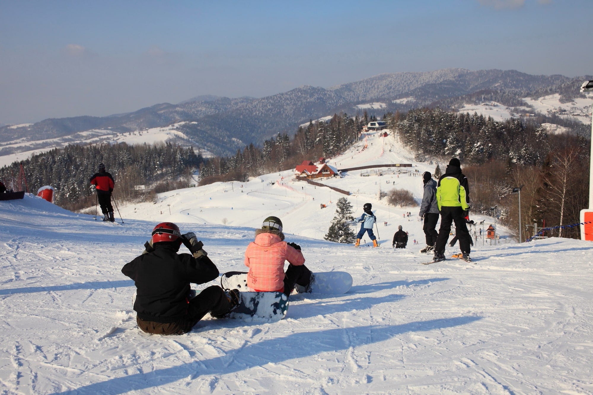 Stok narciarski w Palenicy